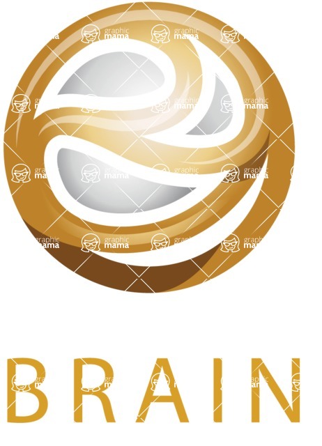 Business Logo Templates - vector graphics in a pack from GraphicMama - Stylish Golden Logo Design Template